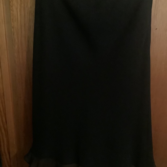 Virgo Petite Black Suit, Size 10P - Picture 4 of 5